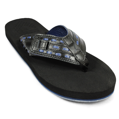 Tracer Slippers | Black Blue | Men's Collection