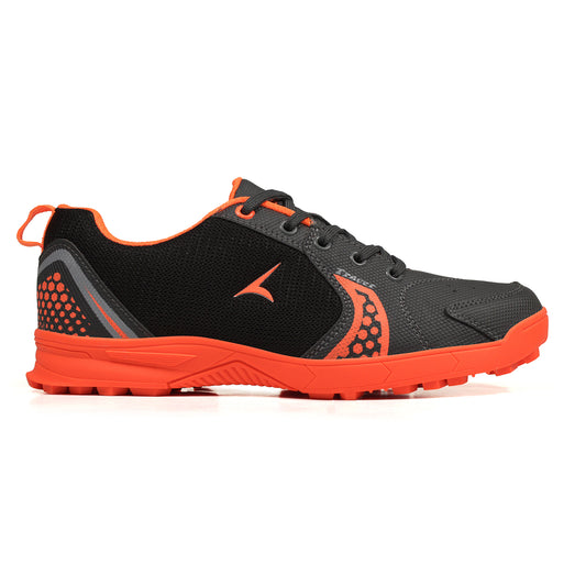 Tracer Cricket Shoe Grey Orange