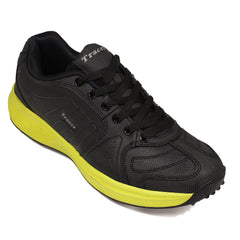 Cricket Shoes Black Yellow