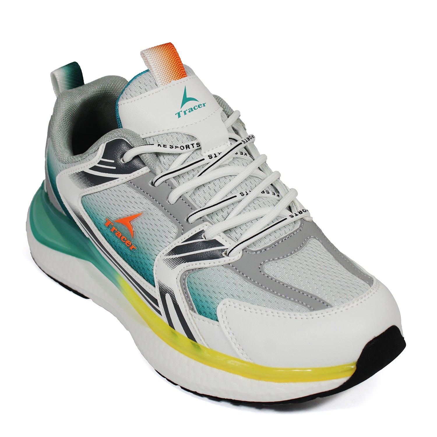 Tracer Shoes| White Grey| Men's Collection