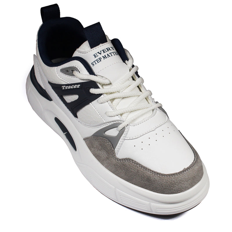 Tracer Shoes | White Navy | Men's Collection