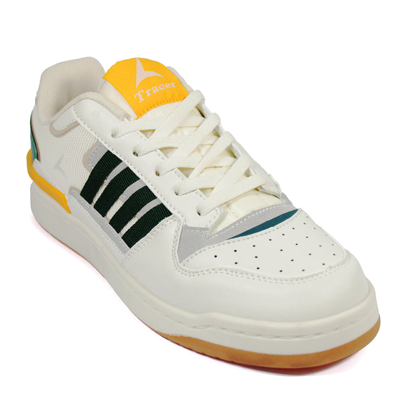 Tracer Shoes| White Green | Men's Collection