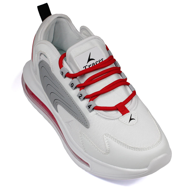 Tracer Shoes | White Red | Men's Collection