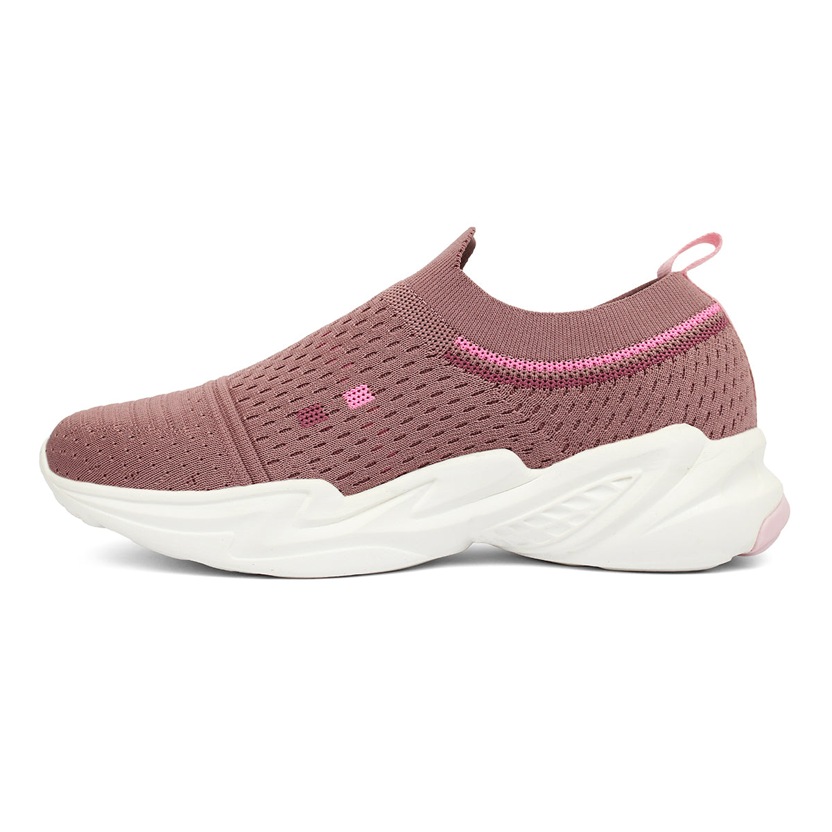Walking Slip-On Shoes Pink