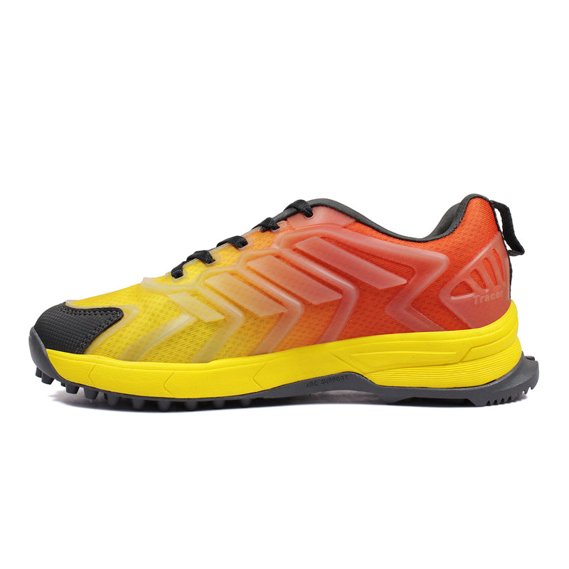 Tracer Shoes | Yellow Grey | Cricket Shoes