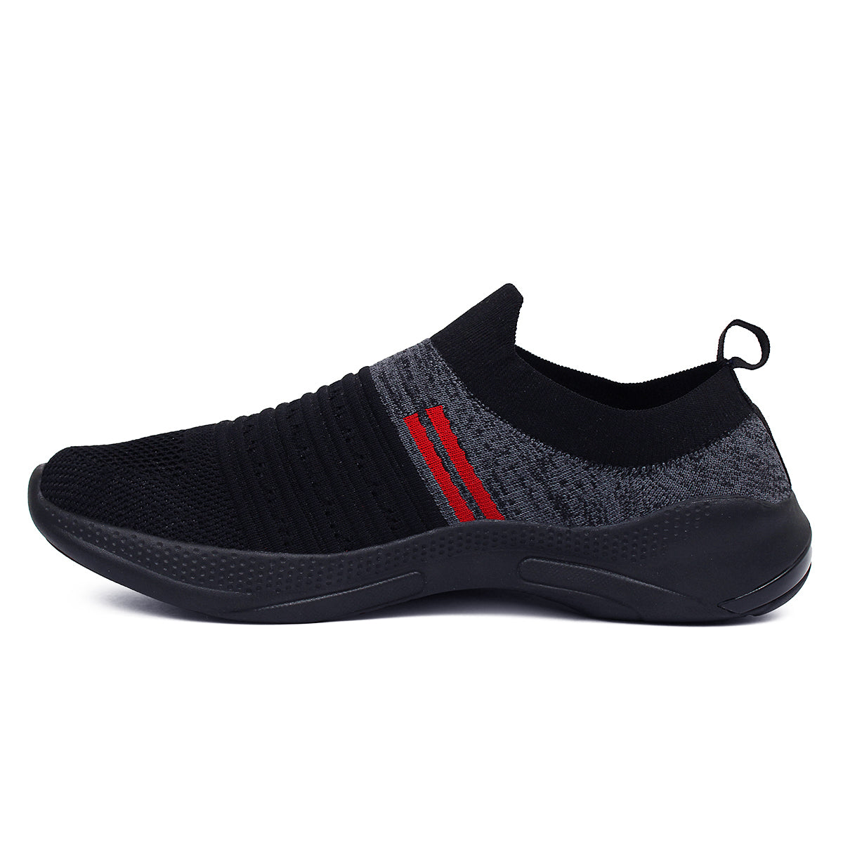 Laceless Men's Running Shoes Black