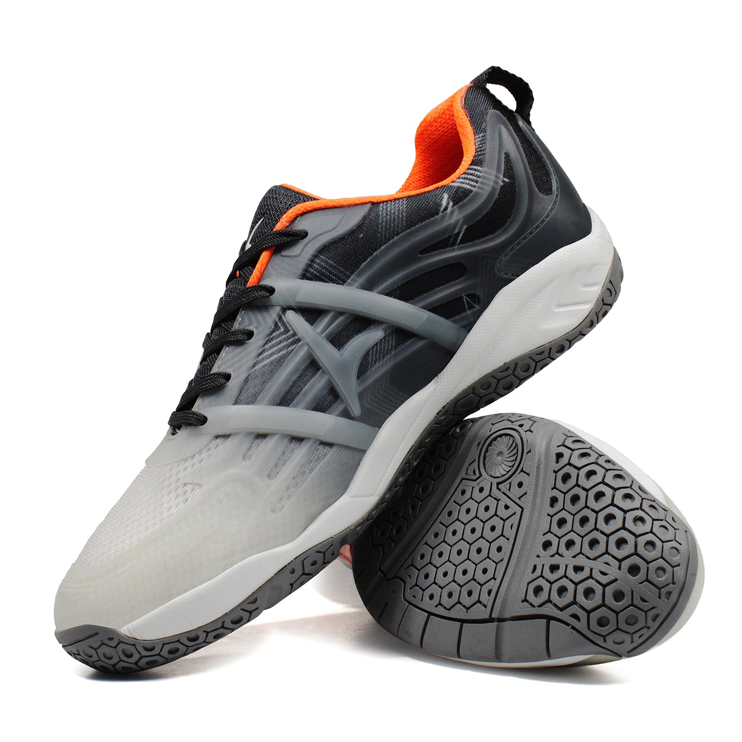 Sports Shoes White Grey