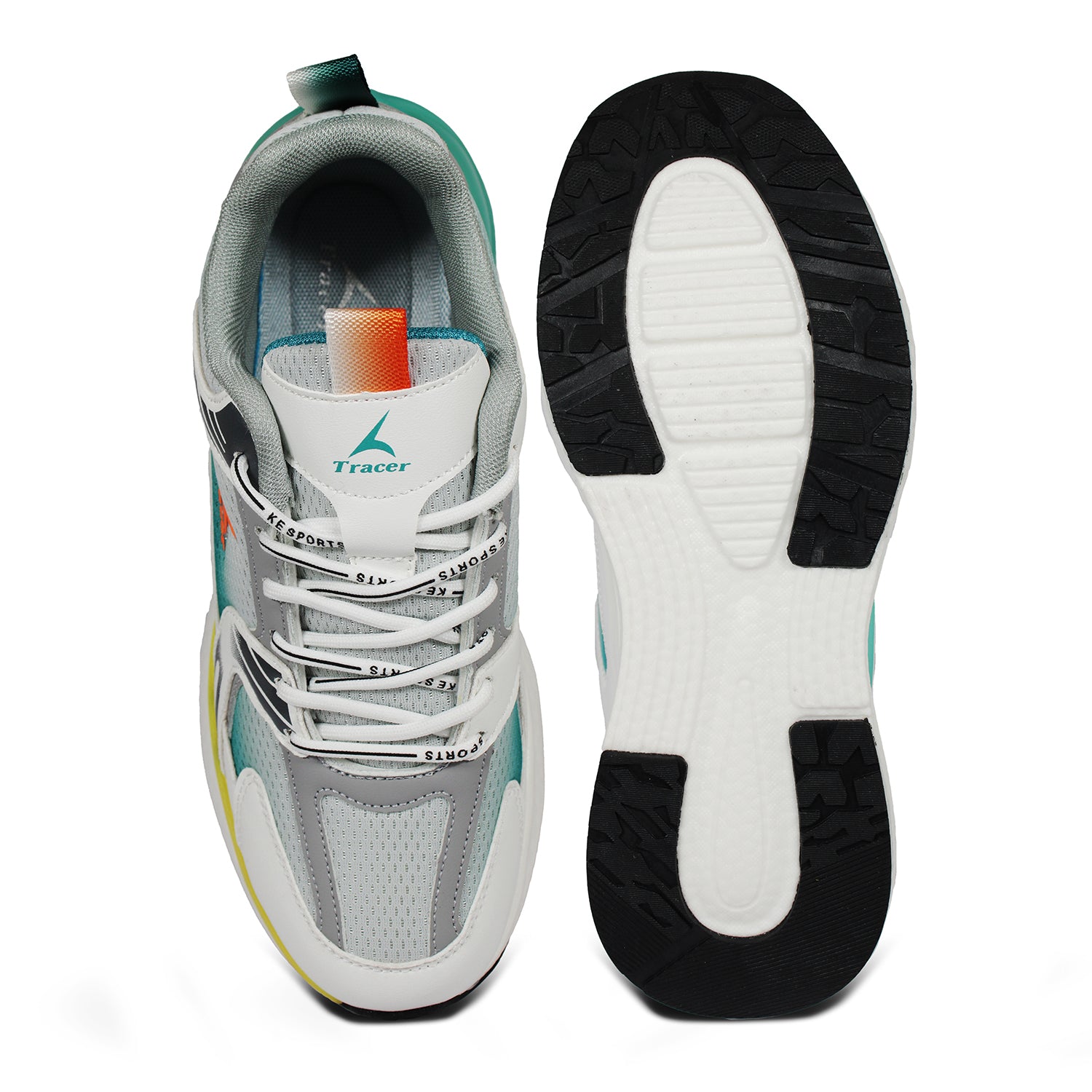 Tracer Shoes| White Grey| Men's Collection