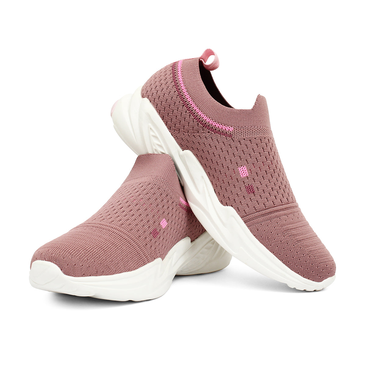 Walking Slip-On Shoes Pink