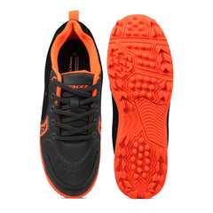 Tracer Cricket Shoe Grey Orange