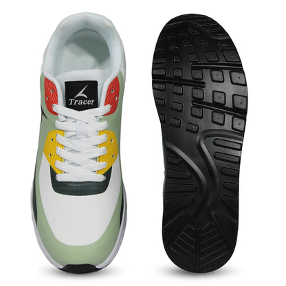 Tracer Shoes | White Multicolored | Men's Collection