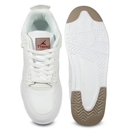 Tracer Shoes | White Beige | Men's Collection