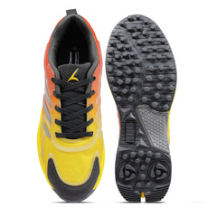 Tracer Shoes | Yellow Grey | Cricket Shoes