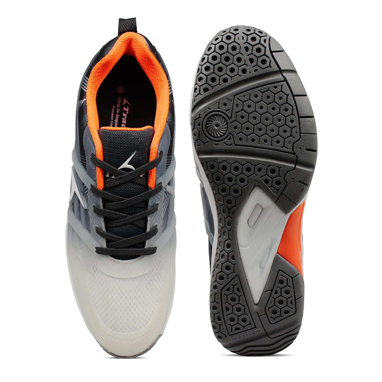 Sports Shoes White Grey