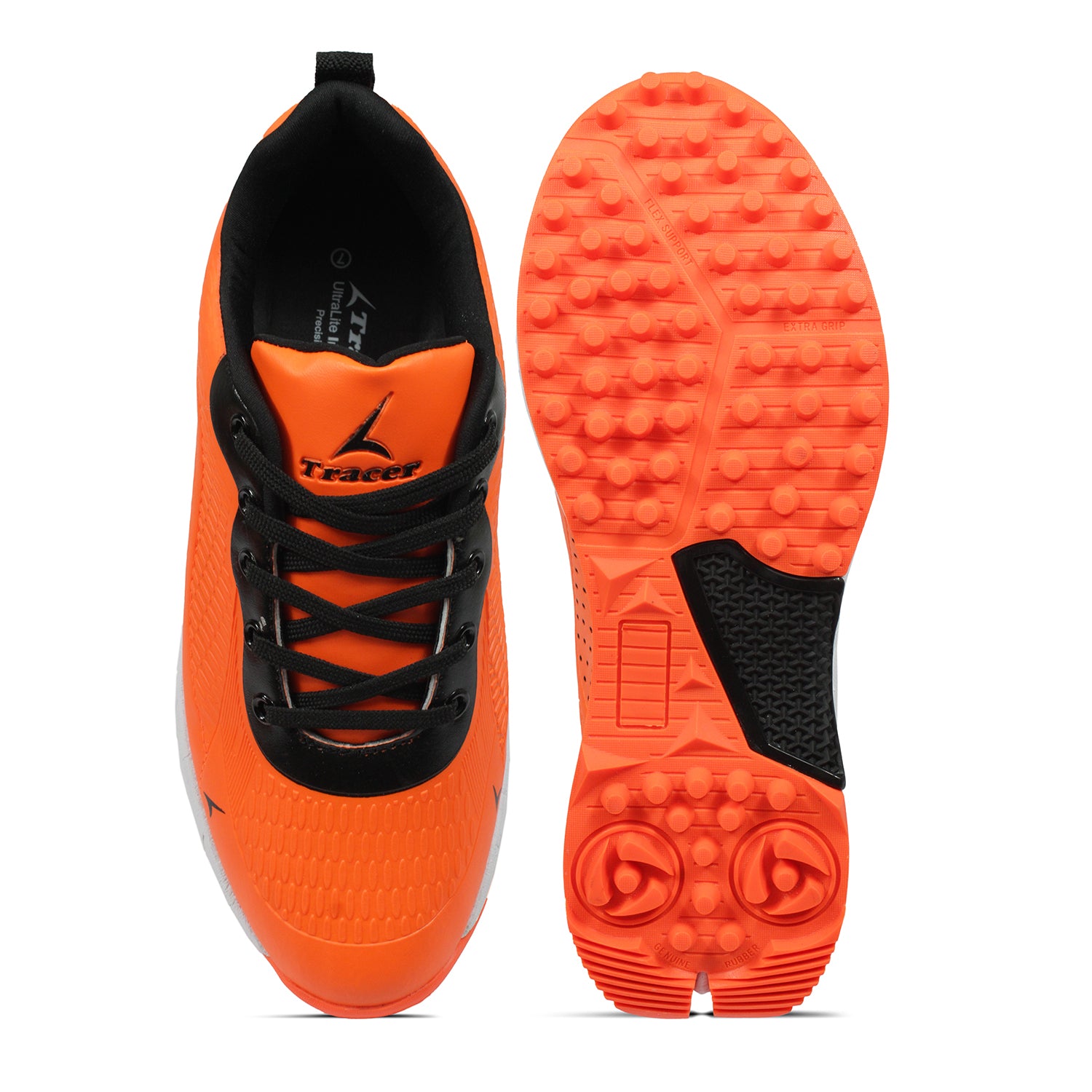 Tracer T-Spinner 194 Cricket Shoes in Orange Color