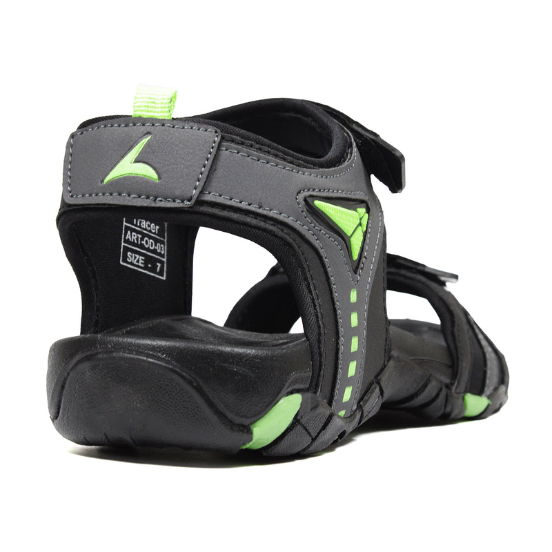 Tracer Sandals | Black | Men's Collection