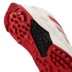 Tracer Shoes | White Red | Cricket Shoes