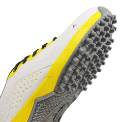 Tracer T-Spinner 194 Cricket Shoes in White Yellow Color