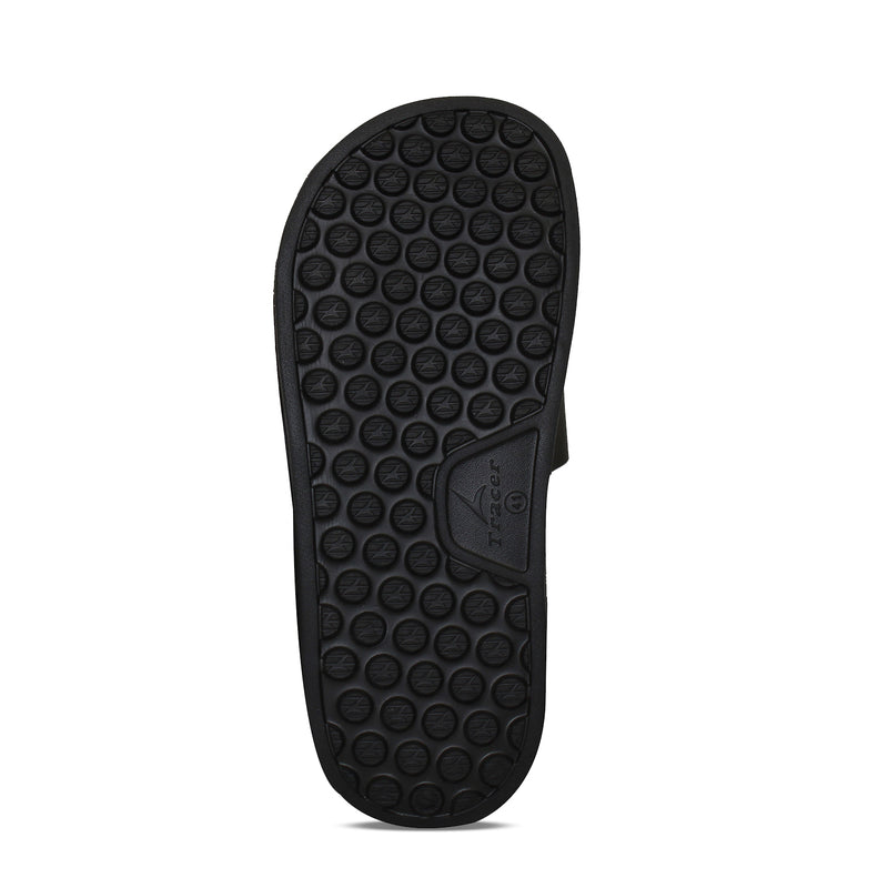 Flat Slippers For Men's Black