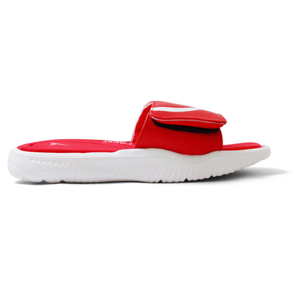 Flat Slippers For Men's Red