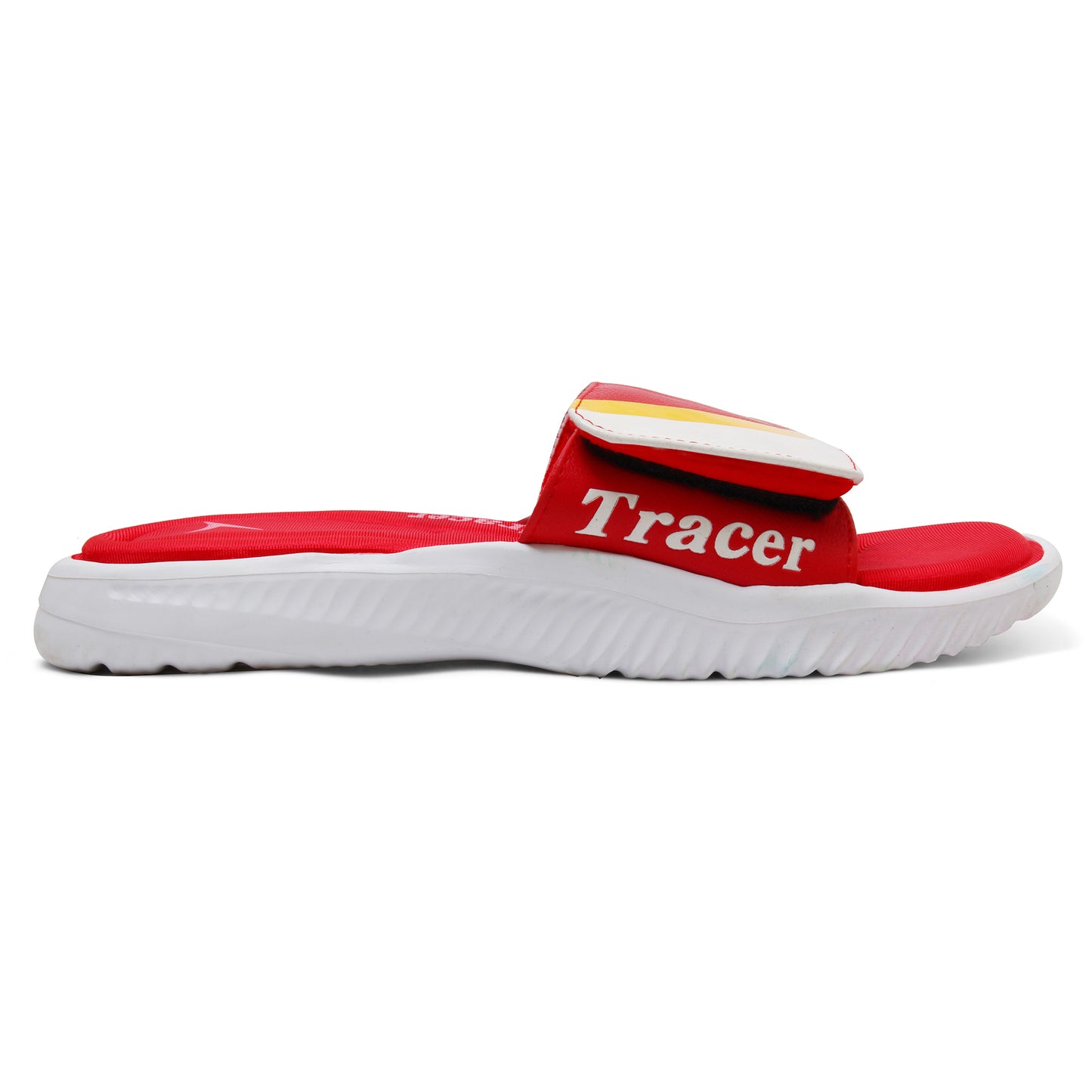 Flat Slippers For Men's Red