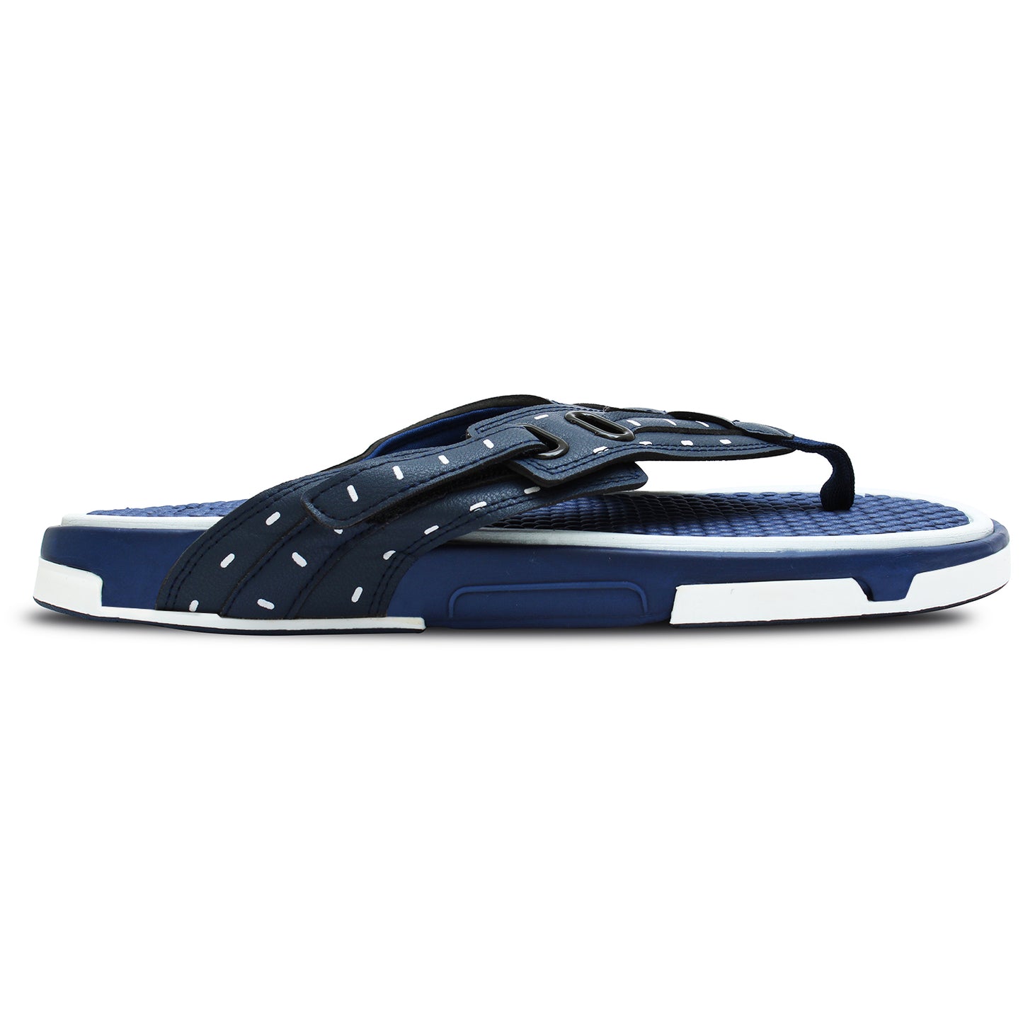 Flat Slippers For Men's Blue