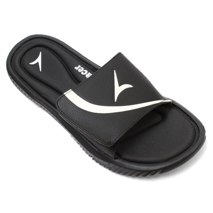  Flat Slippers For Men's Black