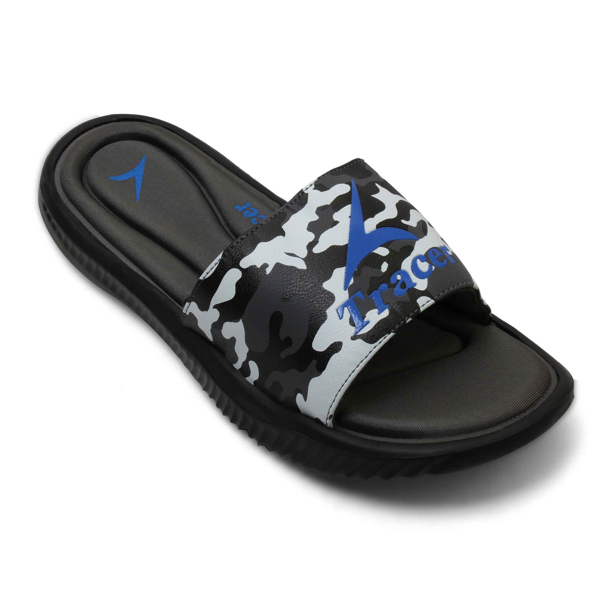  Flat Slippers For Men's R.Blue