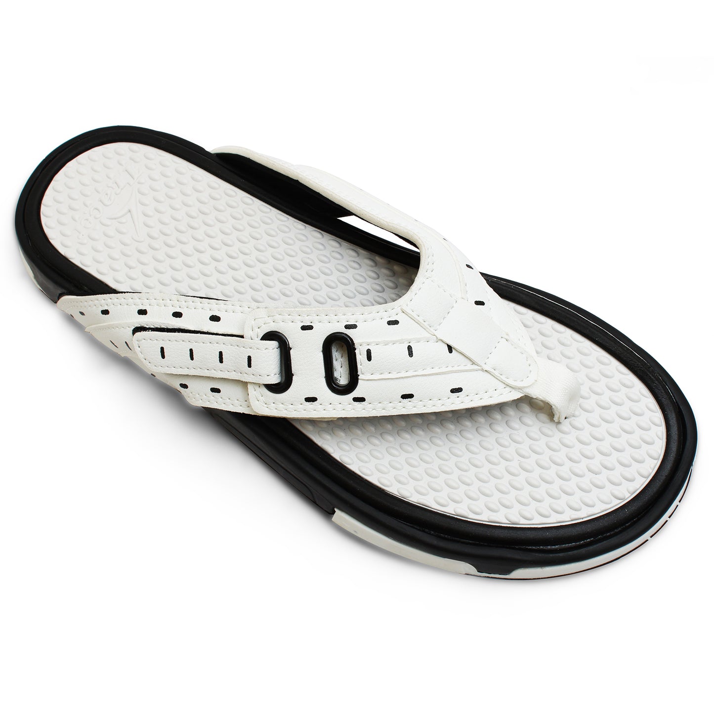 Flat Slippers For Men's White