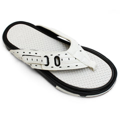 Flat Slippers For Men's White