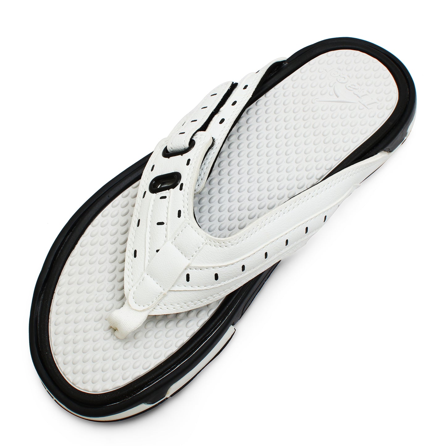 Flat Slippers For Men's White