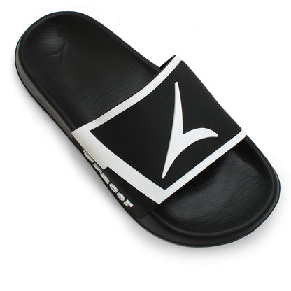 Flat Slippers For Men's Black
