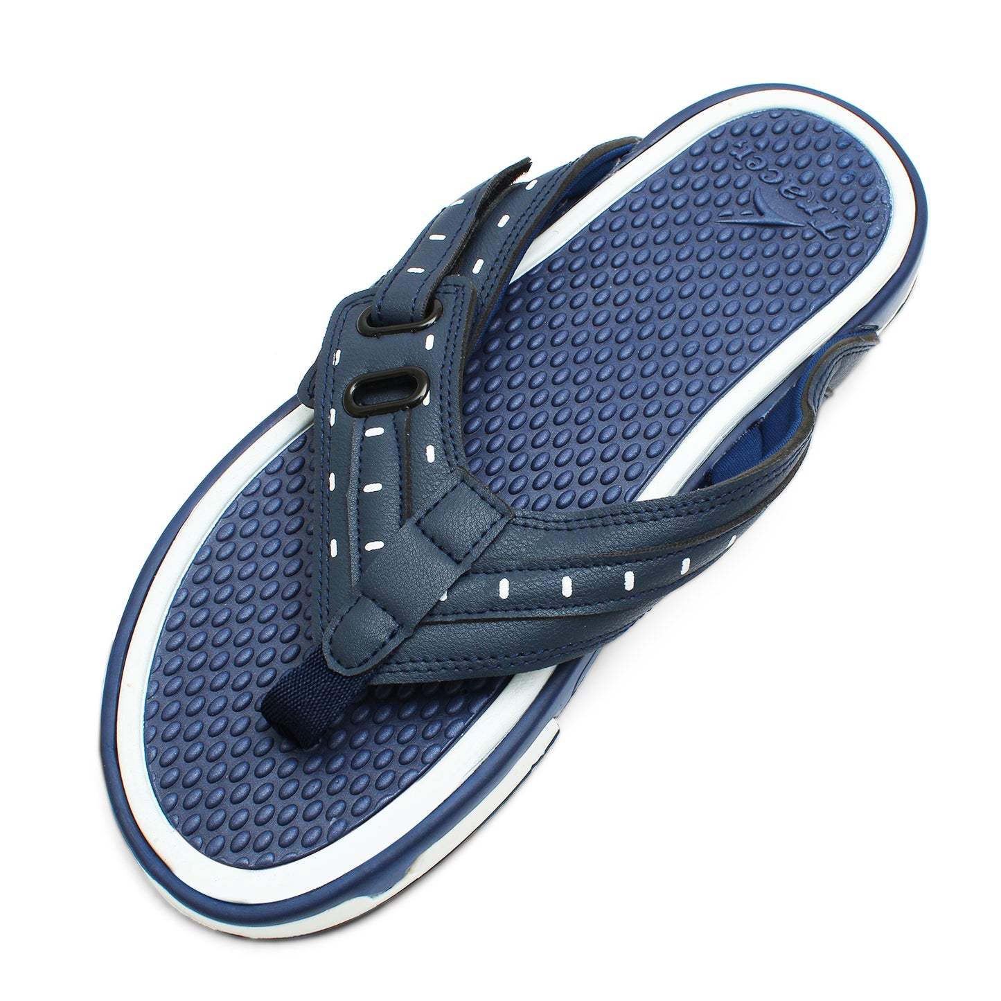 Flat Slippers For Men's Blue