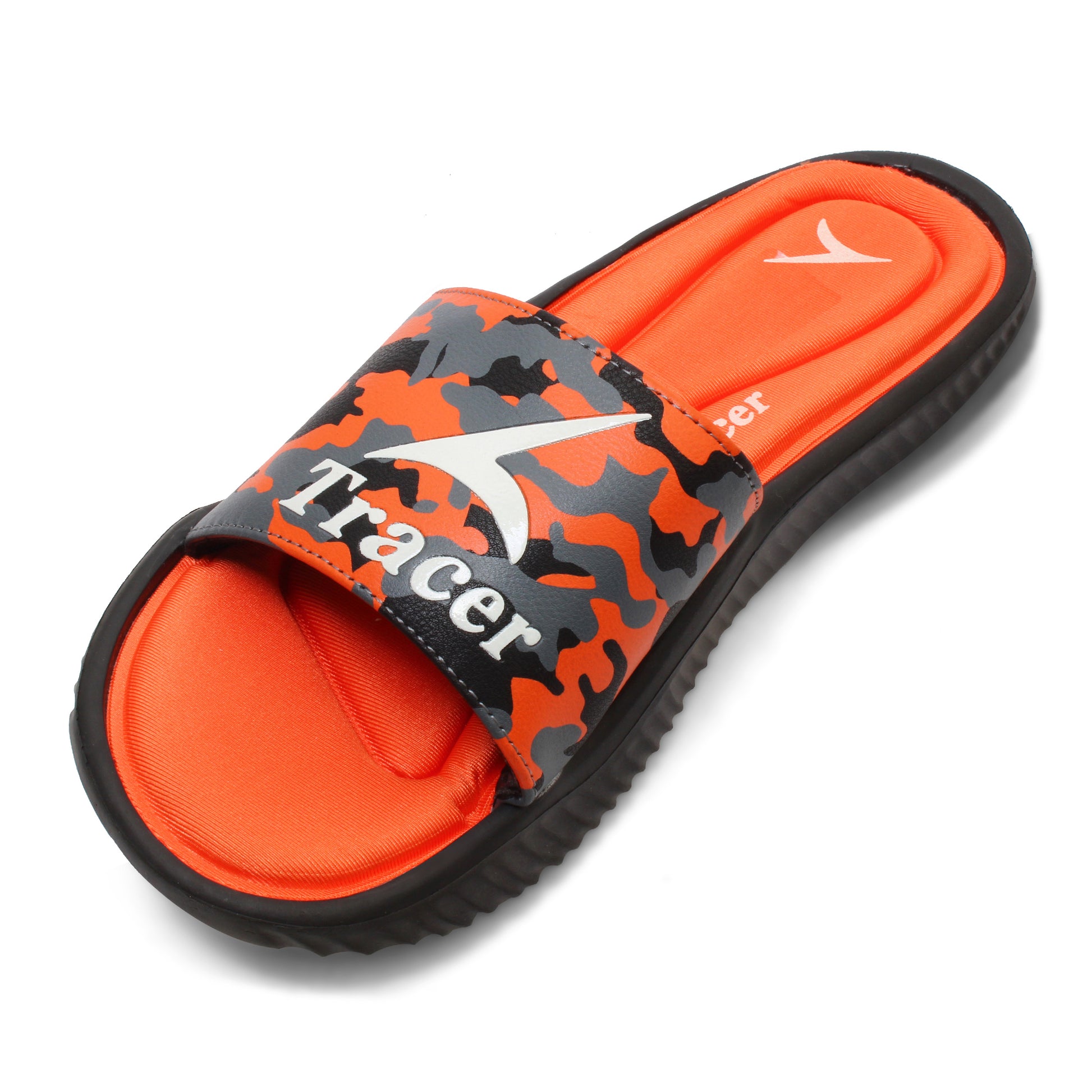  Flat Slippers For Men's Orange
