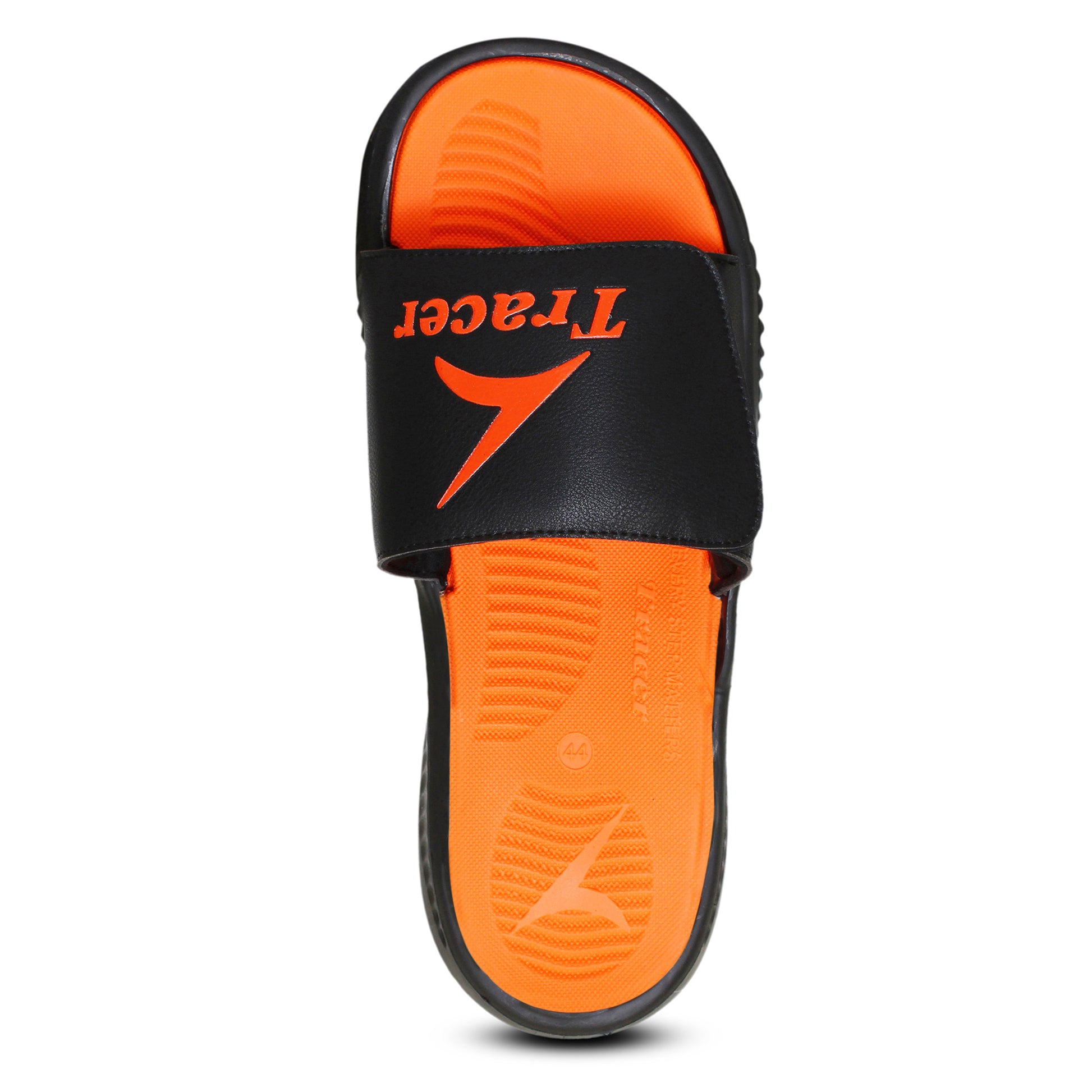 Flat Slippers For Men's Orange