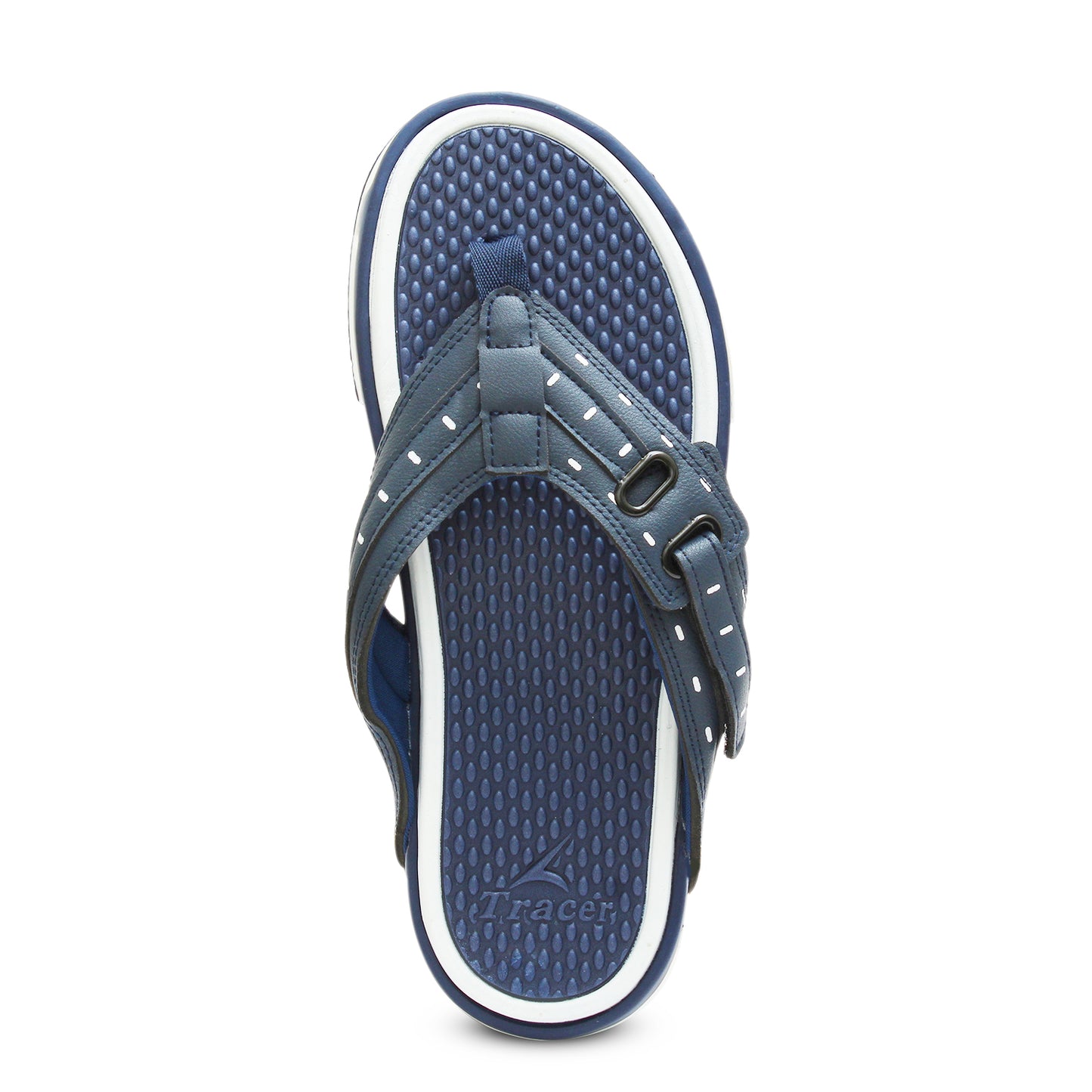 Flat Slippers For Men's Blue
