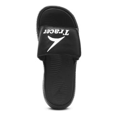 Flat Slippers For Men's Black