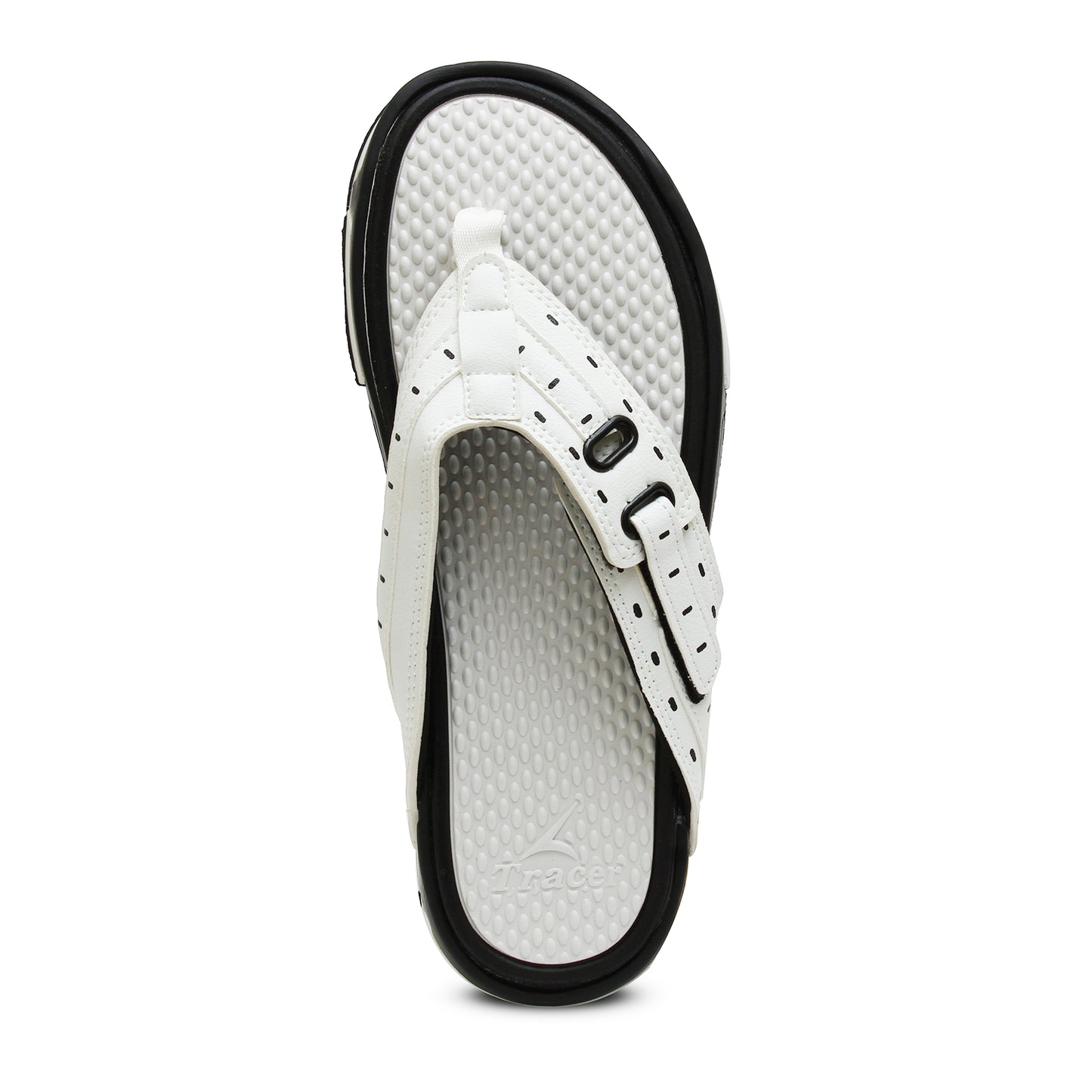 Flat Slippers For Men's White