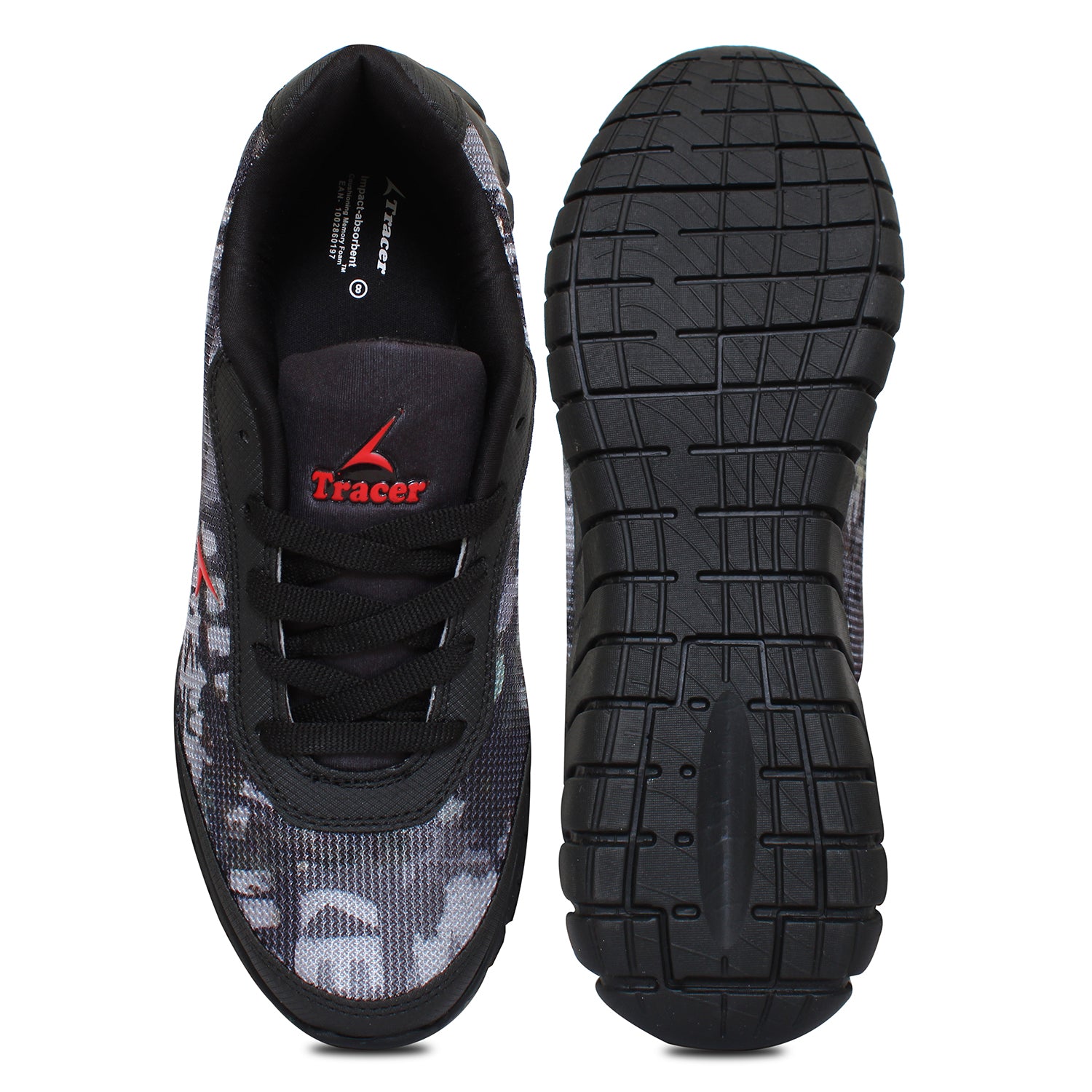 Men Running Shoes Grey