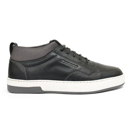 Stylish Leather Shoes Grey
