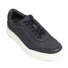 Formal Leather Shoes Navy