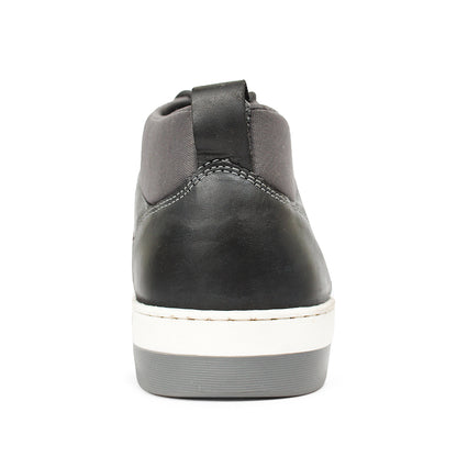 Stylish Leather Shoes Grey
