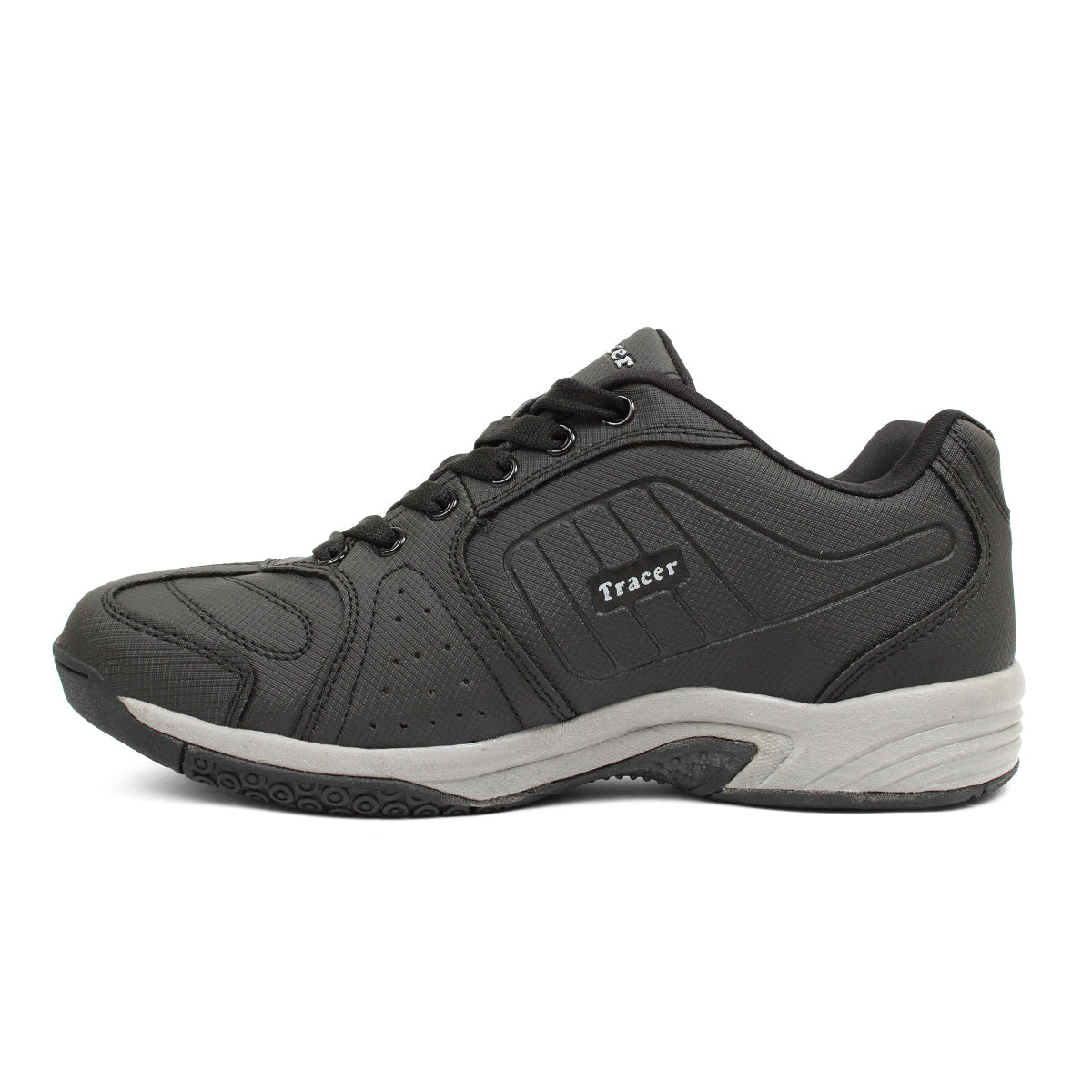 Tennis Shoes for Men Black Grey