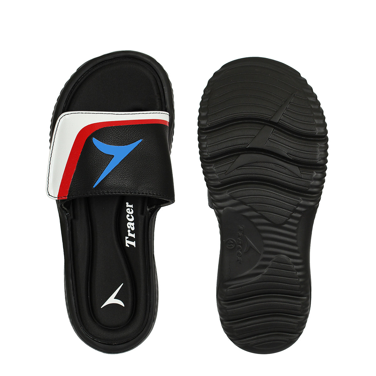  Flat Slippers For Men's Black