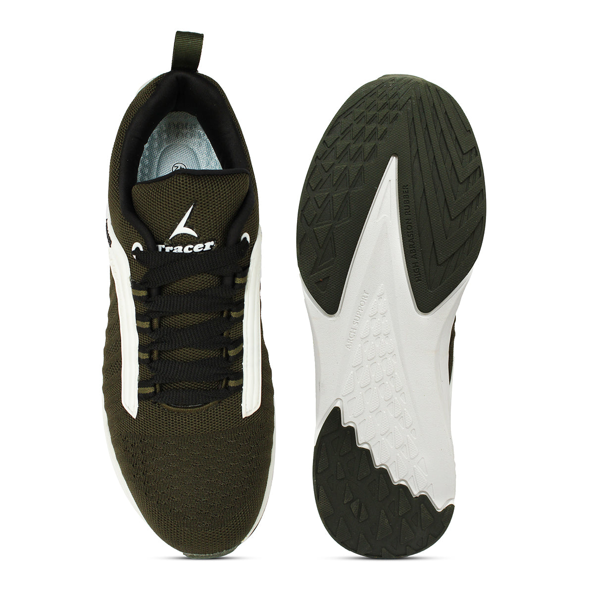 Men's Running Shoes Olive