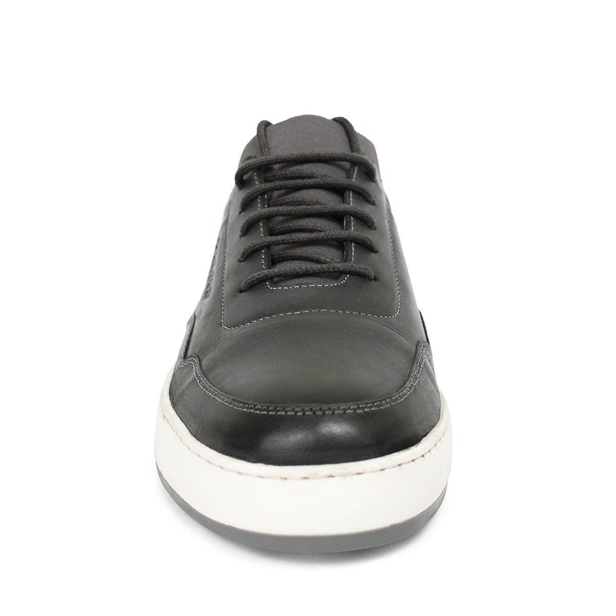 Stylish Leather Shoes Grey