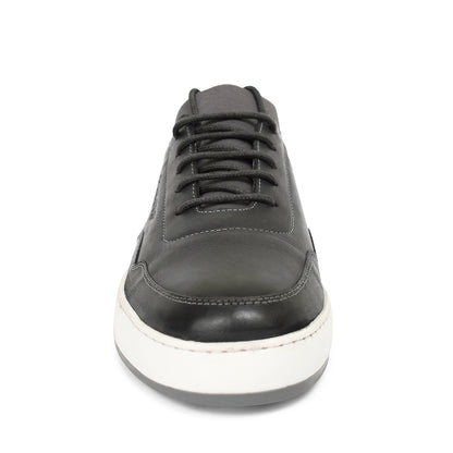 Stylish Leather Shoes Grey