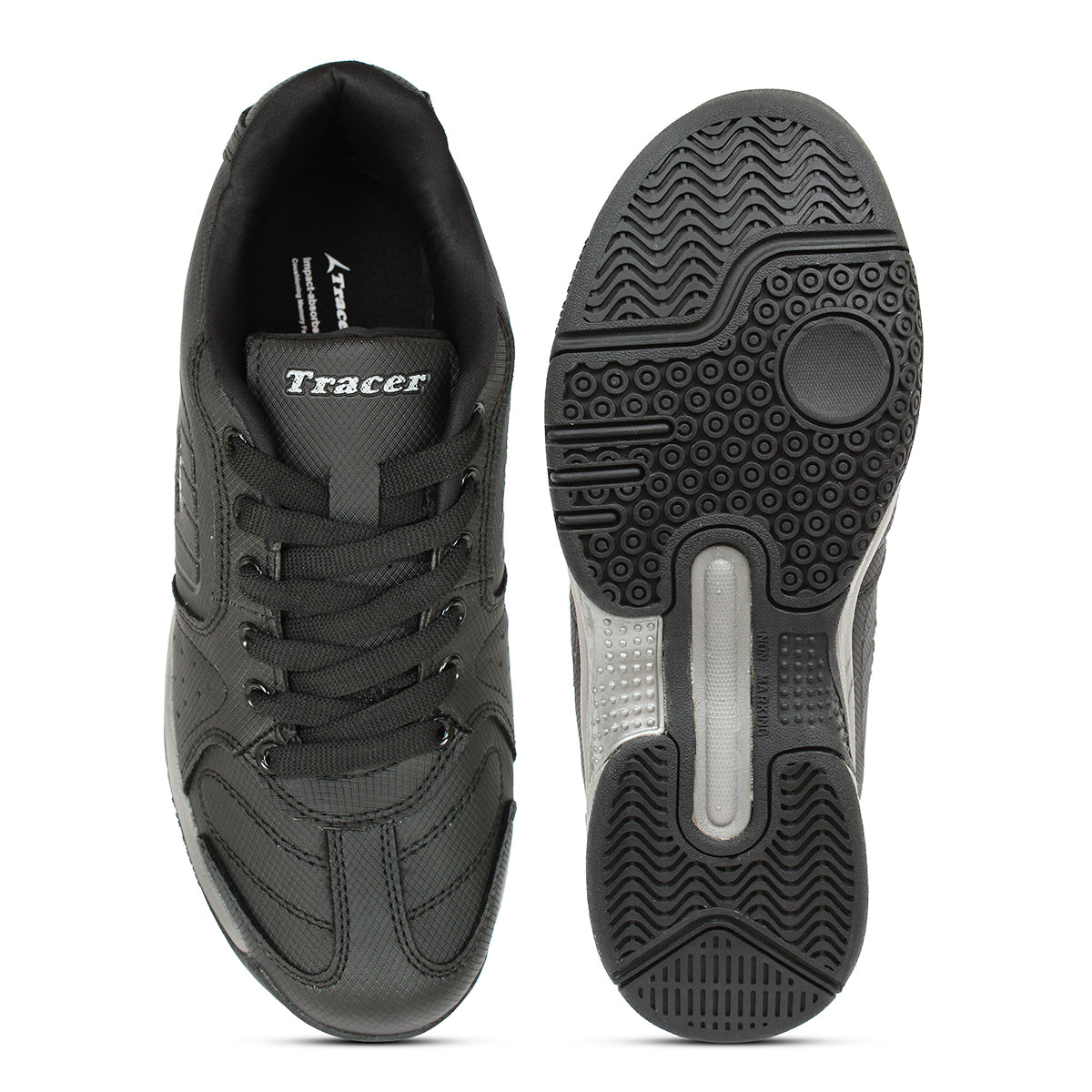 Tennis Shoes for Men Black Grey