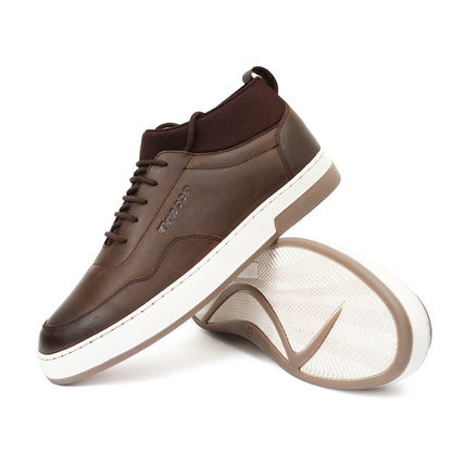 Stylish Leather Shoes Brown